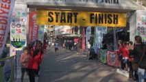 BALIKESİR - 2. Kyzikos Uluslararası Ultra Maratonu'na 550 sporcu katıldı