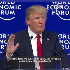 Trump habla en Davos