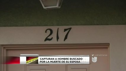 Arrestan a hispano que presuntamente asesinó a su esposa en Kissimmee