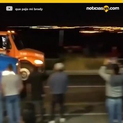 Arrancones de camiones de pepsi y coca cola