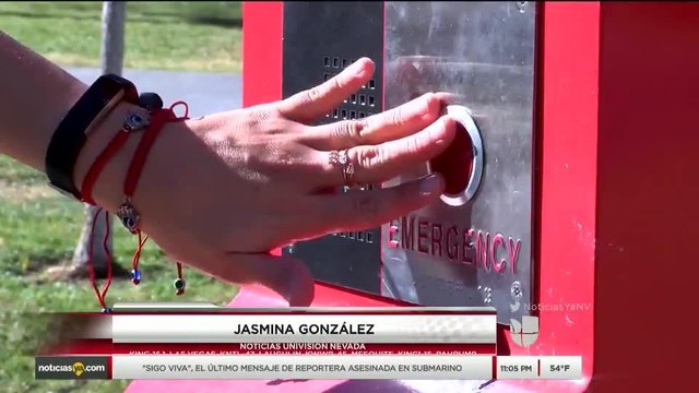 Noticias Nevada 11pm 030818 - PKG UNLV SECURITY 0309