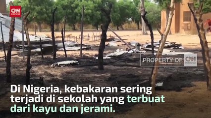 Sekolah Di Nigeria Terbakar, 20 Siswa Tewas