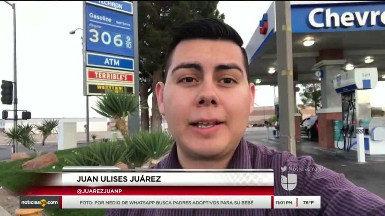 Noticias Nevada 11pm 040218 - GAS PRICES OVER 3 DOLLARS