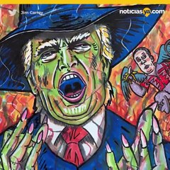 Jim Carrey retrata a Donald Trump
