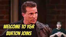 The Young And The Restless Spoilers Shock Y&R Steve Burton joins Y&R welcomes him to Genoa
