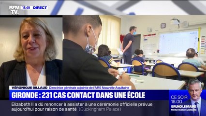 Covid-19: 231 cas contact dans une école de Gironde qui sera fermée jusqu'au 18 novembre