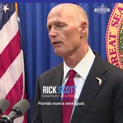 Rick Scott: Florida nunca será igual