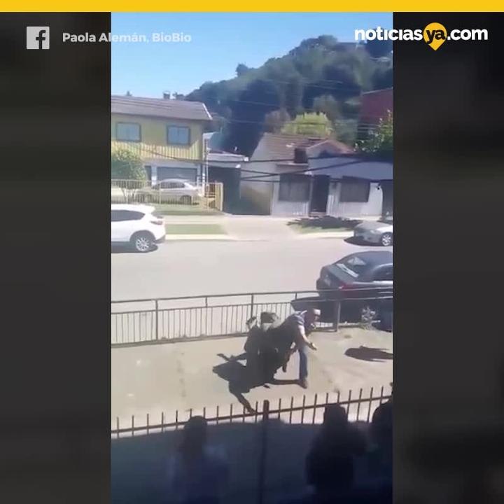 Golpiza de padres a alumnas por bullying