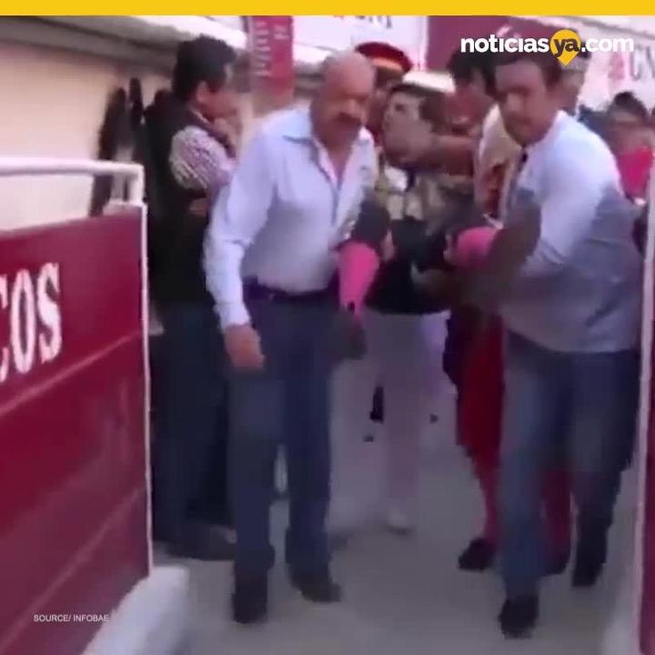 Cornada cuello torero mexicano.mp4