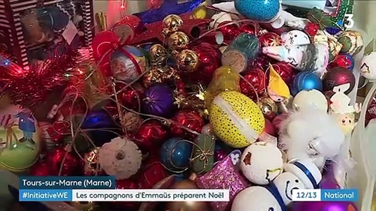 Marne : Emmaüs inaugure la saison des fêtes avec une vente de décorations de Noël