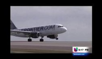 Aerolinea Frontier comienza servicios desde aeropuerto Dulles