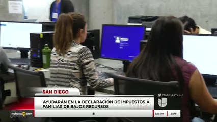 Estudiantes ayudaran a familias de San Diego en su declaración de impuestos