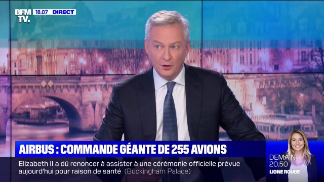 Bruno Le Maire: Airbus se porte mieux que Boeing, c'est un des constructeurs aéronautiques qui innove le plus au monde