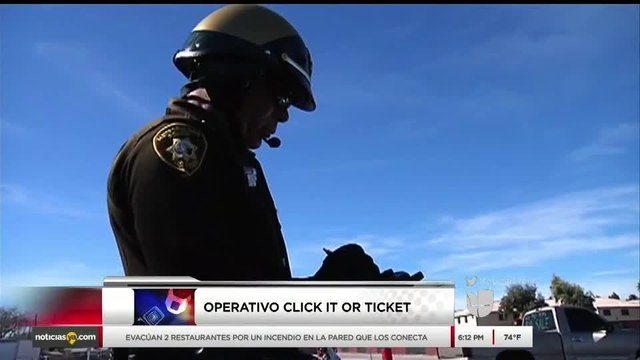 Noticias Nevada 6pm ACCION DE GRACIAS CLICK IT OR TICKE IT 112317 - Clip