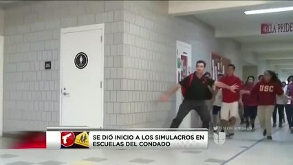 Realizan simulacros de tiroteos en escuelas de Hillsborough