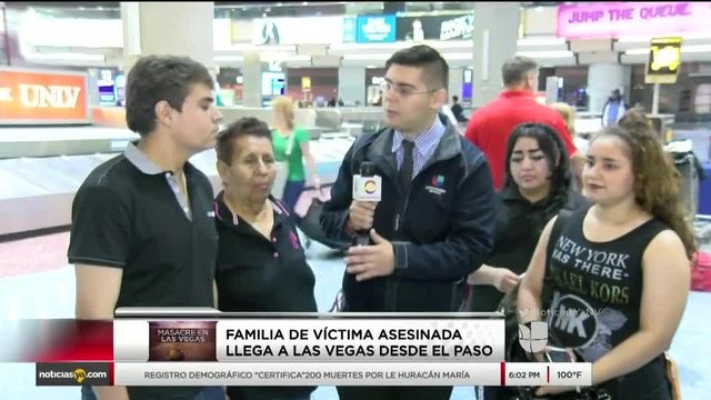 Noticias Nevada 6pm 100517 - LIVE FAMILIA LLEGA A LAS VEGAS