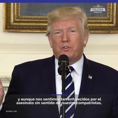 Trump habla sobre masacre en Las Vegas