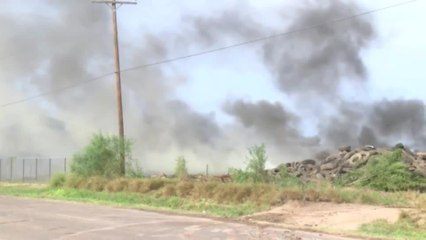 Fire contained with the help of multiple fire departments