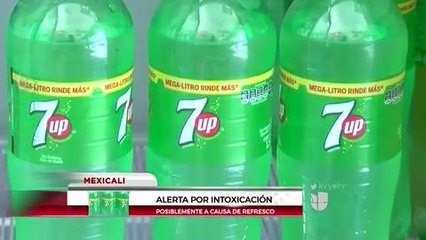 Alerta por intoxicación debido a beber refrescos