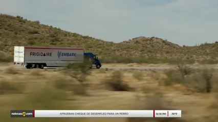 camiones autónomos en El Paso
