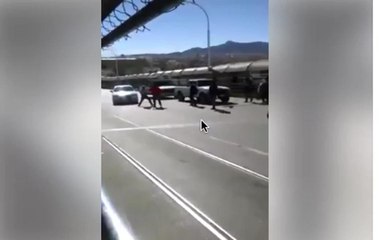 Pelea en Santa Fe