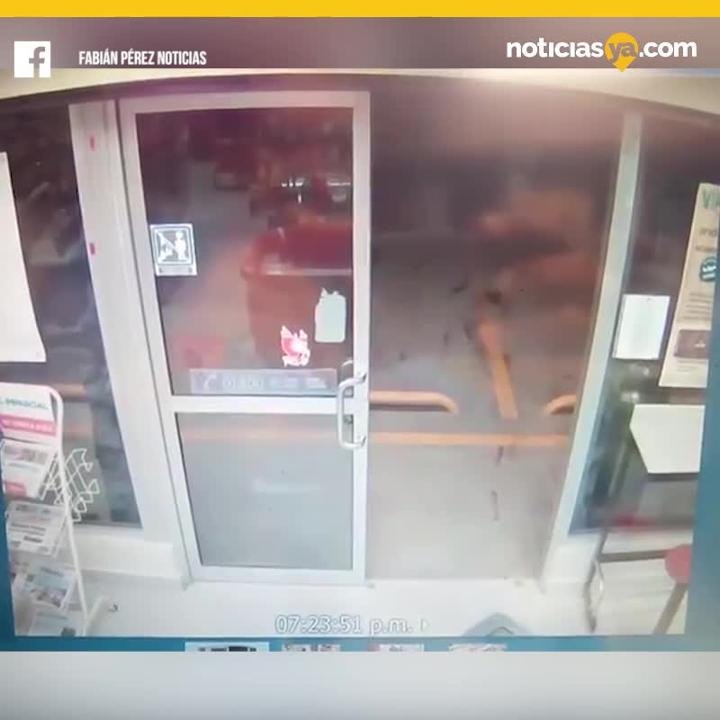 Toro en Oxxo