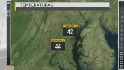 Clima para jueves Washington DC