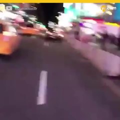 Conductor arrolla a policía en Times Square