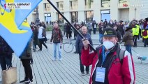 بالفيديو: نشطاء بيئيون يحتجون ضد إغلاق محطات الطاقة النووية