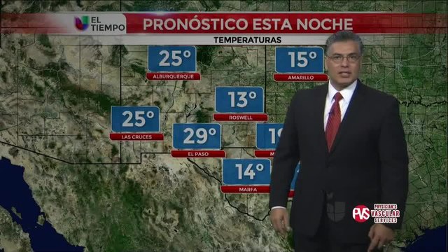 Pronóstico del Tiempo 5pm 010218