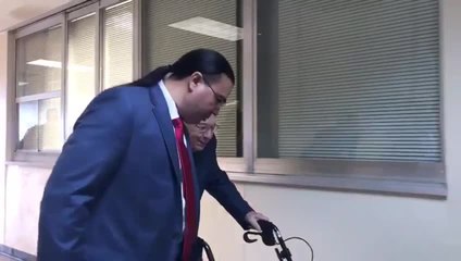 John Feit en el juzgado