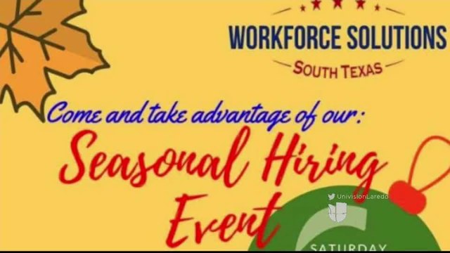 Noticias Laredo 5pm 102017 - Clip Job fair