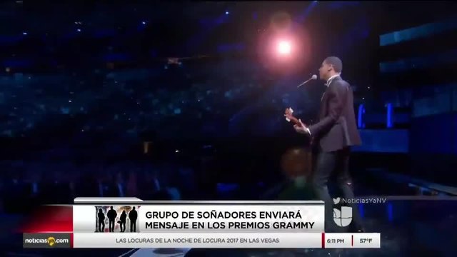 Noticias Nevada DREAMERS ENTREVISTA PREMIOS GRAMMY 6pm 111417 - Clip