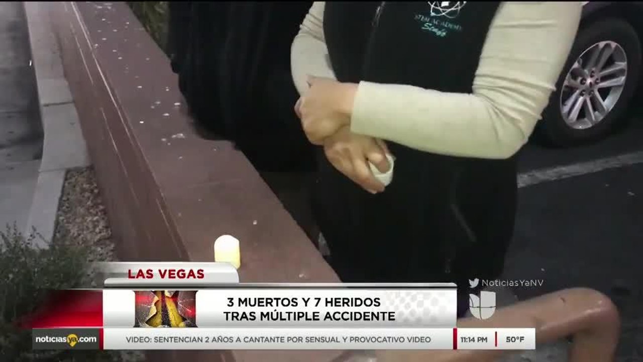 Noticias Nevada 11pm 121317 - SEGUNDO EN VIVO 11PM MORTAL CHOQUE