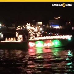 Desfile navideño en Newport Beach