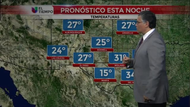 Pronóstico del Tiempo 10pm 120817