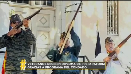 Diploma de preparatoria para veteranos de guerra