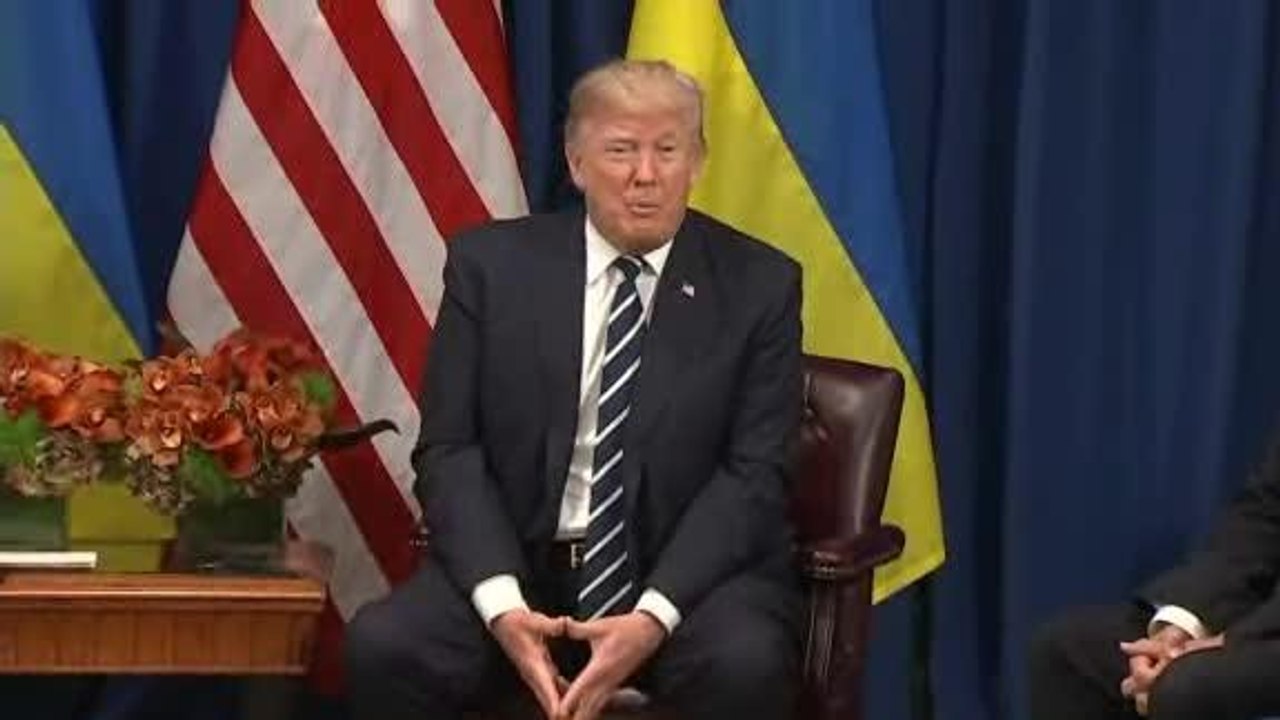 Trump habla en la ONU sobre devastacion de Puerto Rico por huracan Maria