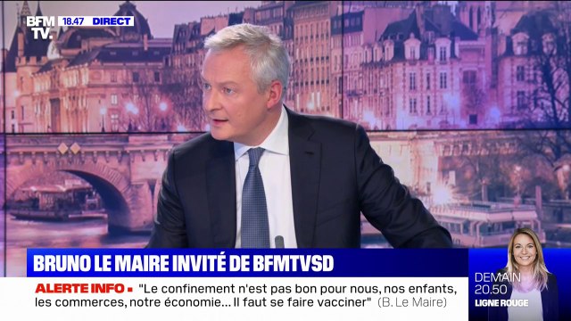 Bruno Le Maire: Là où il y a une usine qui ferme, il y a une permanence du Rassemblement national qui ouvre