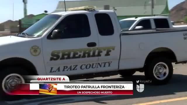 Tiroteo involucra a varias corporaciones policiacaso