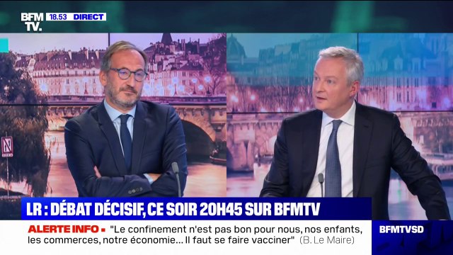 Bruno Le Maire aux candidats LR: Si certains d'entre eux veulent venir travailler avec nous (...), je pense que ce serait faire œuvre utile
