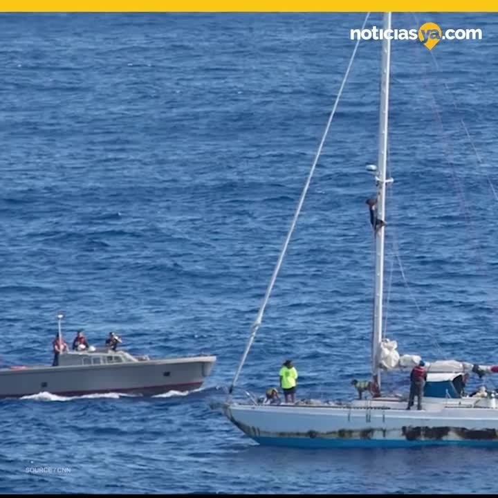 Rescatan a pareja y sus perros tras cinco meses...