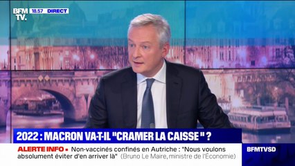 Bruno Le Maire: "Il faut contrôler les flux migratoires avec plus d'efficacité"