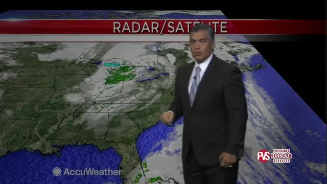 Pronóstico del Tiempo 5pm 102417