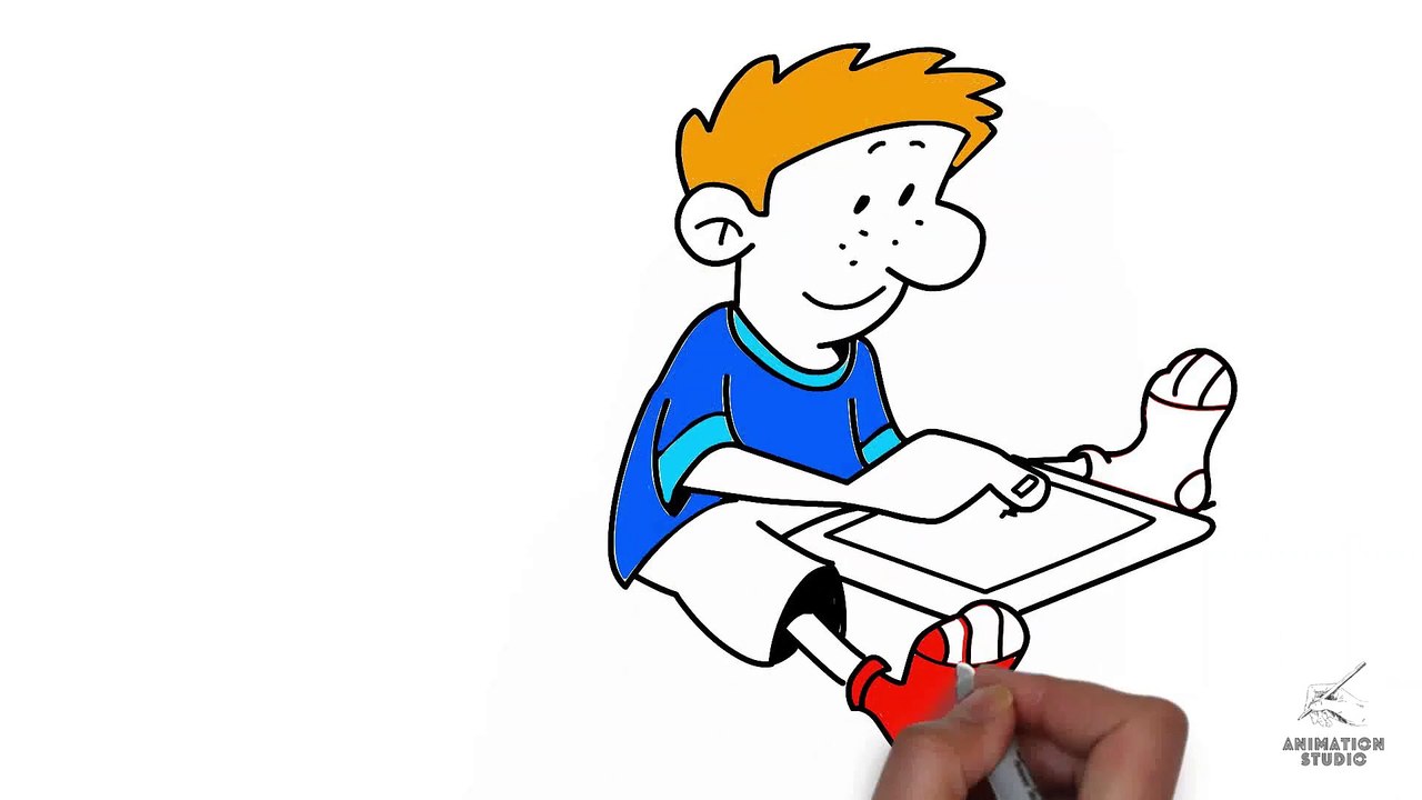Jimmy the lazy student | Animation studio | Whiteboard Animation