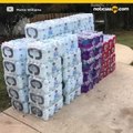 nina pide agua para puerto rico