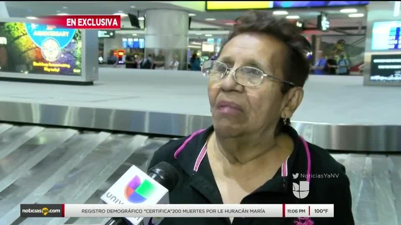 Noticias Nevada 11pm 100517 - FAMILIA LLEGA A LAS VEGAS DE JUAREZ