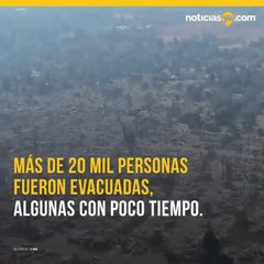 LAS IMPACTANTES CIFRAS QUE DEJAN LOS INCENDIOS FORESTALES EN CALIFORNIA