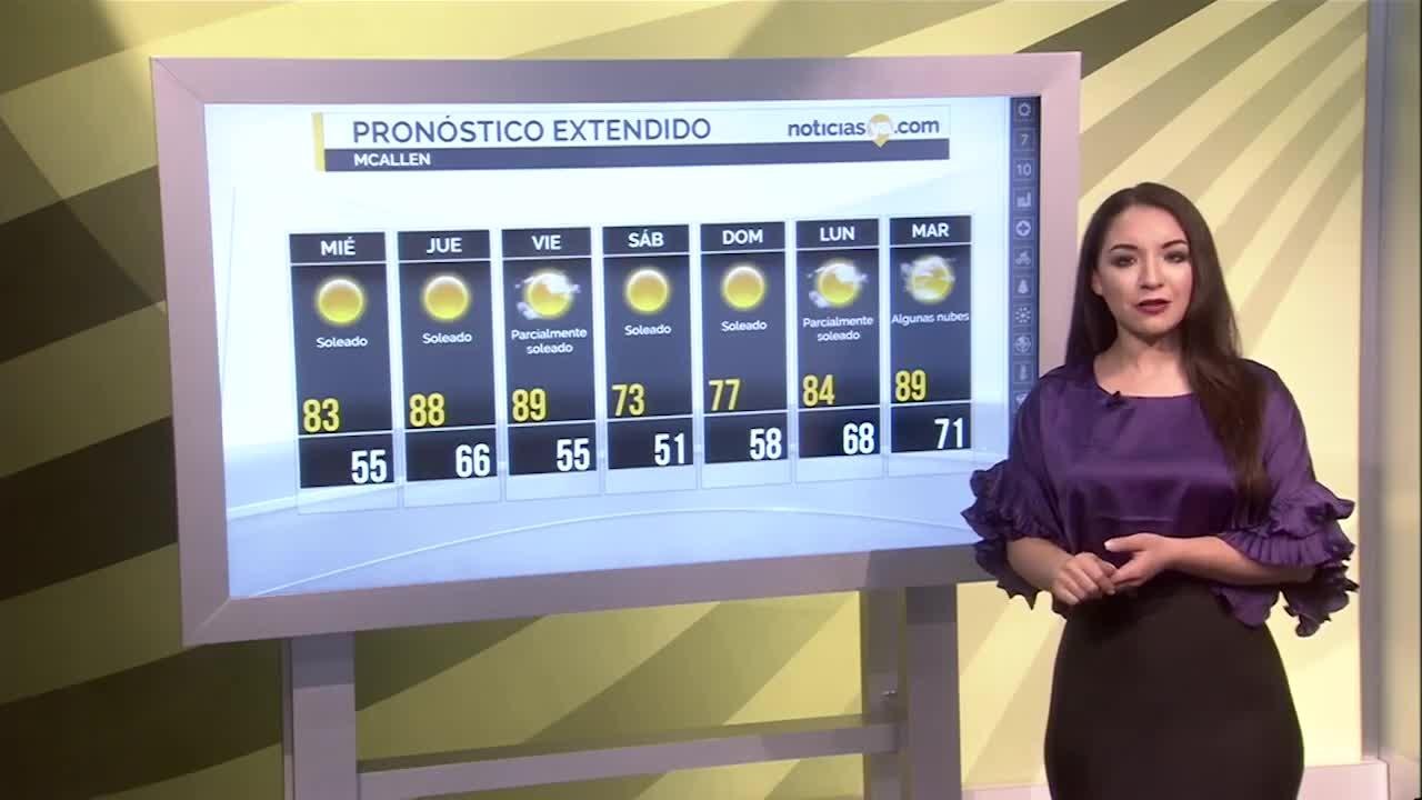 Clima McAllen 25 octubre 2017