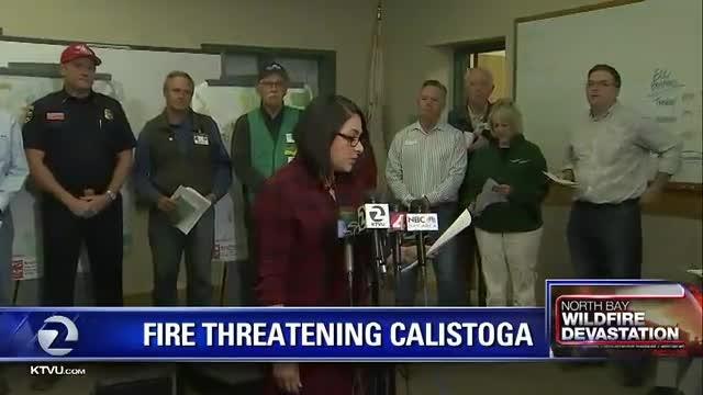 Calistoga, a virtual Ghost Town, because of wine country wildfires - Story KTVU - http ktvu.comnewscalistoga-a-virtual-ghost-town-because-of-wine-country-wildfires